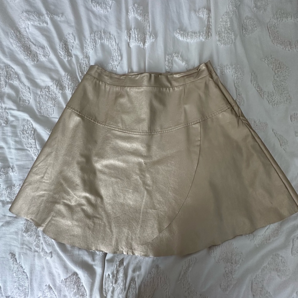 Elegant Gold Skirt